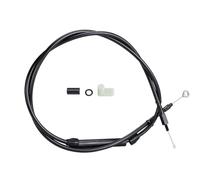 Flexible de frein de moto Convient pour Harley Touring Dyna Cam 2007-2016 modèles 2018 transmission à 6 vitesses câble d'embrayage mécanique(160cm Black)