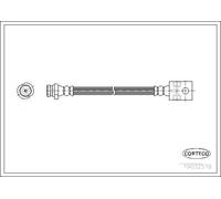 Flexible de frein Essieu arrière 19032578 CORTECO pour NISSAN TERRANO II