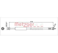METZGER 4111629 Flexible de frein