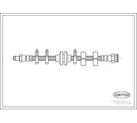 Flexible de frein CORTECO 19018558