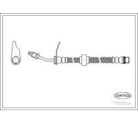 Flexible de frein CORTECO 19030291