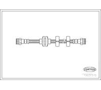 CORTECO 19031575 Flexible de frein