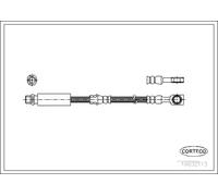 Flexible de frein CORTECO 19032113