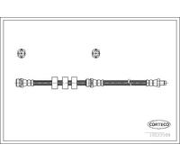 Flexible de frein Essieu avant 19033509 CORTECO pour MAZDA TRIBUTE
