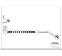 Flexible de frein Essieu avant droit 19032884 CORTECO pour CHRYSLER PT CRUISER