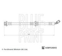 BLUE PRINT ADBP530043 Flexible de frein