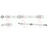 Flexible de frein Filetage intérieur PHD992 TRW pour CHEVROLET DAEWOO