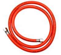Flexible de gaz 1,5m 150cm 2 x 1/4" filetage gauche Résistant à -30° Propane Butane Tuyau en caoutchouc, tuyau de propane, réducteur de pression, tuyau d’extension pour propane butane pour barbecue à