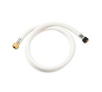 Fackelmann Flexible gaz 53014 pour butane et propane 1,50 m blanc caoutchouc/métal