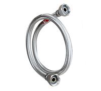 Flexible de raccordement - Inox - 100 cm - Ø11 mm - Femelle 1/2'' - 15/21 - 10 bar