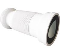 Flexible de raccordement WC extensible,s'adapte à toutes les configurations,idéal pour rénovation,évite le démontage de la cuvette,diamètre 90 à 120 mm