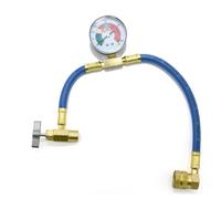 Flexible de recharge pour R134a avec manometre et raccord laiton pour canette Duracool / Multicool / Climapure-