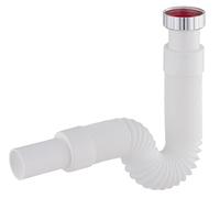 Flexible de vidange pour lavabo - longueur 35 à 80cm NOYON & THIEBAULT