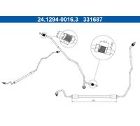Flexible Du Frein Externe Pour RENAULT GRAND SCÉNIC MEGANE MEGANE CC SCÉNIC