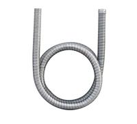 Flexible éChappement,Flexible éChappement 100cm Dual-couche Chauffe-eau Tuyau d'échappement 22mm air diesel chauffe-tuteur de tuyau d'échappement tube en acier inoxydable