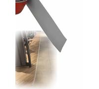 Flexible Edge Trim, PVC Self-Adhesive Floor Transition Strip, for Laminate & Carpet, Covers Uneven Gaps, Home Flooring Finishing(Grey,394"x4cm)