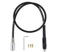 Flexible Extension Pour Perceuse 42 Pouces, Outil Rotatif avec Douilles de 1,5mm à 3,2mm - Manche PVC Confortable, Flexibilité Pour Gravure Précise et Polissage