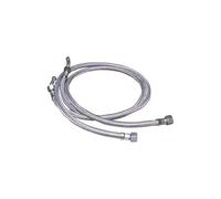 Flexible fioul - EXPERTBYNET - F3/8 x F1/4 coudé 90° - 8mm - Pack de 2