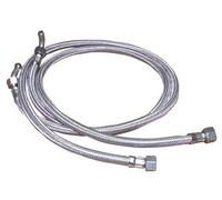 Flexible Fioul - F3/8 X F1/4 Coudé 90° Longueur 1000mm (2 Pièces)