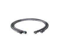 Flexible fioul F3/8 x F3/8 droit lg 500mm (X2)