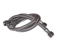 Flexible fioul - F3/8x F3/8 droit lg 1000mm (2 pcs) - F3/8x F3/8 droit lg 1000mm (2 p Blanc G