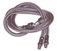 Generique Flexible fioul M1/4 x F1/4 droit (2 pièces)