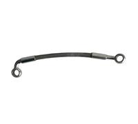 Flexible Frein hydraulique Durite Hydraulique Tressée Renforcée en Acier Inoxydable M10 28°-45° pour Moto, Accessoires pour Freins Et Embrayages Avant Arrière(20cm)