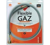 Flexible gaz inox NF à vie Butane Propane 0,5m f20x150 f15x21