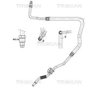 Flexible Hydraulique, Direction De Boîte Conduite A Tuyau Refroidissement