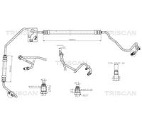 Flexible Hydraulique, Direction De Pompe Hydraulique A pour Renault Megane