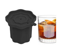 Flexible Ice Mold Cup, Reusable Cocktail Freezer Set, 3.34x3.34 inches Easy Release with Food Grade Material, Durable Silicone Cooling Container, Compact Modern Shape Design for Kitchen