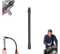 Flexible Impact Extension 1/2 - 360° Flexible Shaft Extension for Hard-to-Reach Bolts, Torque Socket Adapter for Impact Wrench, Ratchet & Drill, Automotive DIY Repair (25cm)