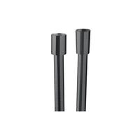 FLEXIBLE LISSE 150 CM CHROME NOIR BROSSE - CRISTINA ONDYNA PD05175