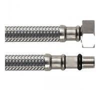 Flexible - Mâle 12x100 - Femelle 12x17 - Fileté - 300mm - DN8 BOUTTÉ