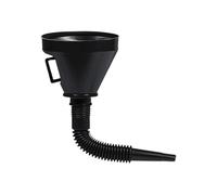 Flexible Oil Funnel, Long Neck Transmission Tool, 12inch Nozzle with Wide Opening, Spillproof Fluid Funnel, Angled Neck with Slender Design, Automotive Maintenance for Workshop