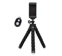 Flexible Phone Tripod Stand, Octopus Design Digital Camera Tripod, ABS+Sponge+Hose Bendable Portable Stand, Ideal for Women, Men, Teens, Vlogging, Photography, and on-The- Content Creation