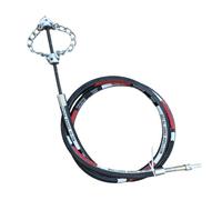 Flexible Pipeline Dredge Tool, Rotary Sewer Cleaning Snake 39.37 Inches, Durable Clog Remover, Wear-Resistant Design for Bathroom Kitchen Toilet Plumbing Home Restaurant Outdoor