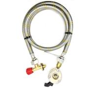 Flexible remplissage gaz 1 5 m Campingaz 901 904 907 vers adaptateur Clip-On 20 mm