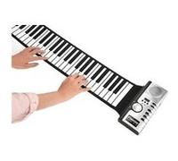 Flexible roll up electronic soft keyboard piano portable 61 touches cadeau pour les enfants G