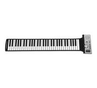 Flexible Roll Up Électronique Piano Souple Clavier Portable 61 Touches Les Enfants Cadeaux pour Multicolore PT154 Multicolore G