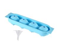 Flexible Round Maker Tray, Silicon Sphere Ice Mold, Easy Release Silicone Drink Cooling Tool, Reusable Beverage Shape System for Cocktail Juice Drinks Use, Bar Accessory, Party Serving Tool, Home