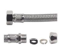 Flexible Sanitaire 1 Ecrou Tournant Femelle - 1 Raccord Bicone Pour Cuivre G