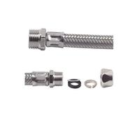 Flexible Sanitaire 1 Raccord Male - 1 Raccord Bicone Pour Cuivre