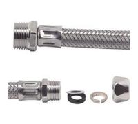 Flexible Sanitaire 1 Raccord Male - 1 Raccord Bicone Pour Cuivre G