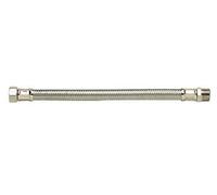 Flexible sanitaire inox MF - Longueur : 50 cm - Ecrou : 3/4'' - D13