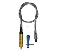 Flexible Shaft Pour Meuleuse, Accessoire Adaptateur Pour Polisseuse Électrique, Manche Ergonomique en Acier Inoxydable et Aluminium - Résistant À La Corrosion, Idéal Pour Meulage