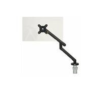 Bakker Elkhuizen Flexible Single - Kit de montage - bras réglable avec ressort mécanique - pour moniteur - aluminium, acier, plastique ABS, caoutchouc thermoplastique (TPR), polyamide (PA6) - noir - T