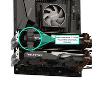 Flexible Sli Bridge Gpu Cable Extreme High-Speed Technology Premium Shielding 85 Ohm Design For Nvidia Gpus Graphic CardsNot Compatible With Amd Or Rtx 2000/3000 Gpu-[50Cm]
