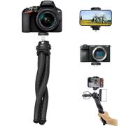 Flexible Smartphone Tripod with 360° Rotation Mini Camera Tripod for Canon EOS M50 M6 R7 R10 G7X Sony ZV-1F ZV-1 ZV-E10 RX100 A6100 A6400 A6700 Fujifilm X-T5 and Others and iPhone