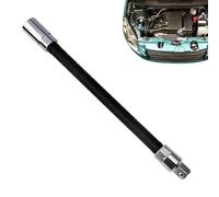 Flexible Socket Extension Bar - Steel 1/4 3/8 1/2 Electric Wrench Socket Extension Drill Driver Bit Adapter Flexible Extension Shaft Tool For Tight Space Repair Automotive Mechanical Use